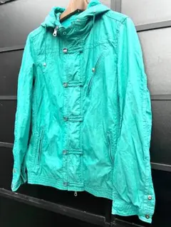 NICOLE CLUB FOR MEN グリーン コットンブルゾン（M-143）