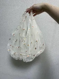 花柄ミニトートバッグ