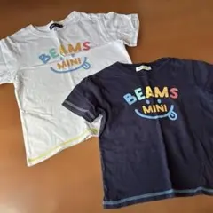 BEAMS mini キッズTシャツ　2枚セット　120.130cm