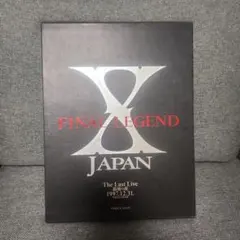 FINAL LEGEND X JAPAN 写真集 X JAPAN 写真集 FINAL LEGEND The Last Live を完全収録 帯付き