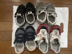 New Balance キッズ スニーカー 4足セット