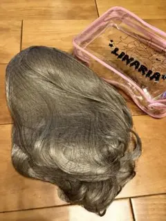 LINARIA ウィッグ グレー系 専用ポーチ付き