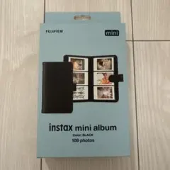 FUJIFILM instax mini album ブラック 108枚収納