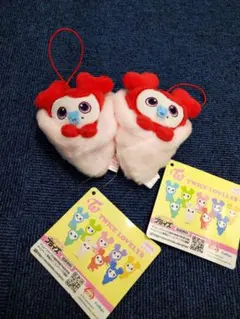 GIGO　TWICE LOVELYS　おくるみマスコット　チェヨン　2個セット①