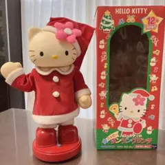 ハローキティ ダンシングサンタ クリスマス メロディ人形のサムネイル