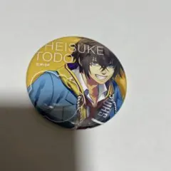 匿名＊2015年 【限定】 薄桜鬼 藤堂 ちりめん 缶バッジ 平助 レア 平助 匿名＊2015年 【限定】 薄桜鬼 藤堂 ちりめん 缶バッジ 平助