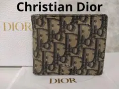 ART06 クリスチャンディオール オブリーク 2つ折り財布 メンズ トロッター