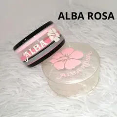 当時物 平成レトロ ALBA ROSAハイビスカス クリアバングル - メルカリ