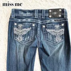 00s y2k miss me スキニー デニム 平成ギャル 十字架 サイズ24