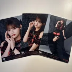 ダ*ト様 イコラブ 黒衣装 髙松瞳 生写真 コンプ