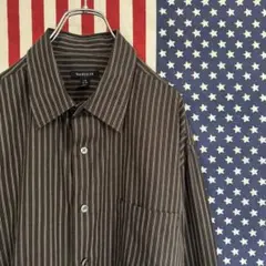 VAN HEUSEN ストライプ 長袖シャツ 【L】