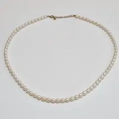 可憐✨ミキモト ペルリータ K18WG ベビーパール ネックレス 3.3mm 