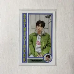 BOYNEXTDOOR テサン Who トレカ