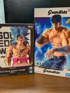 ドラゴンボールZ ブロリー 北斗の拳 ケンシロウ フィギュア 2点セットのサムネイル
