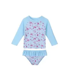 キッズ ✨️女の子 ♥️水着 セパレート ベビー水着 長袖