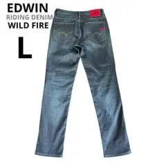 エドウィン　WILD FIRE　バイク用防寒ライディングジーンズ　Lのサムネイル