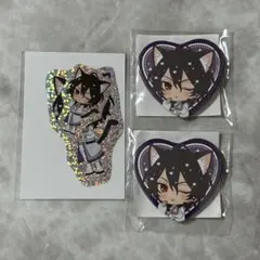 あんスタ ナンジャタウンコラボ 缶バッジ ステッカー 朔間零