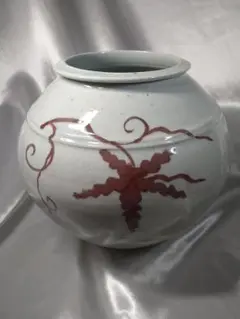 倣李朝　蓮花文白磁壺　鉄絵　高麗　韓国 倣李朝 蓮花文白磁壺 鉄絵 高麗 韓国 2025年最新】李朝