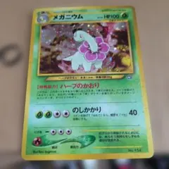 포켓몬 カード メガニウム 旧裏面