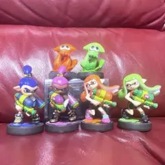 amiibo☆アミーボ☆スプラトゥーン☆限定色あり☆6体セット