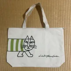 バッグ　カバン　リサラーソン　緑　ファスナーLisa&JohannaLarsonのサムネイル