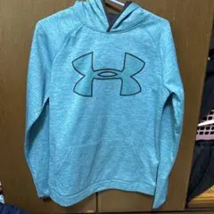Under Armour フード付きスウェットシャツ YXL 青