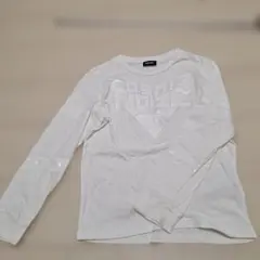 DIESEL 長袖カットソー サイズ10ホワイト