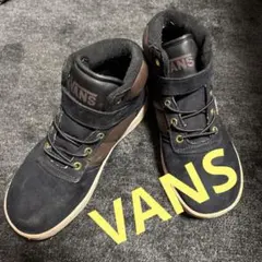 VANS ハイカットシューズ キッズ22センチ