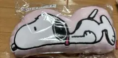 スヌーピー 一番くじ リストレスト ピンク ミニクッション パソコン