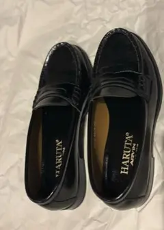 HARUTA ブラックローファー 23cm