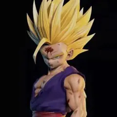 ドラゴンボールフィギュア　ガレージキット　孫悟飯　スーパーサイヤ人2のサムネイル