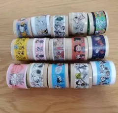 ぽ*ぽ様 【15個セット】SNOOPY スヌーピーマスキングテープ　　14