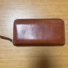 バハギアブラウンレザー筆箱 タバコ - メルカリ