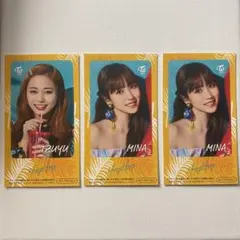 TWICE ツウィ ミナ　シール　HAPPY HAPPY