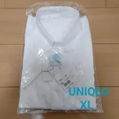 UNIQLO 半袖 ドライイージーケアオックスフォードシャツ XL ホワイト