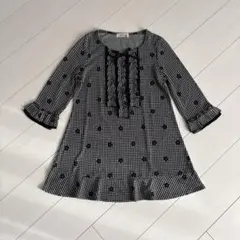 ギャラリービスコンティ チュニック 花柄 フリル
