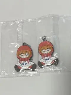 りぼん ガチャガチャ カプセルラバーマスコット 赤ずきんチャチャ 2個セット