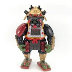 ミュータントタートルズ サムライラファエロ フィギュア 武者 現状品