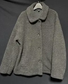 72 UNIQLO ボアジャケット XL グレー ユニセックス