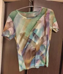 PLEATS PLEASE イッセイミヤケ 半袖カットソー ブルー系 サイズ3