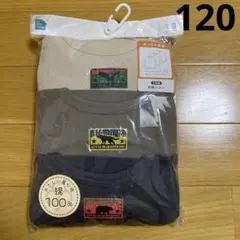 新品 長袖 肌着 あったか肌着 長袖 シャツ 120 男の子