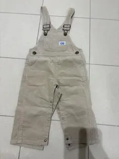 美品　Lee コーデュロイ　サロペット　オーバーオール　90