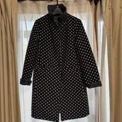ケイトスペード♠️ドット柄リバーシブルキルティング中綿コート