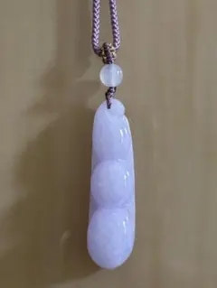 稀少新品）18K玉蜀黍天然冰紫本翡翠 ラベンダー翡翠彫刻品 - メルカリ