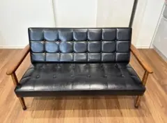美品□カリモク□チターノ□W1440□2人掛けソファ□セパレート