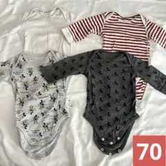 ユニクロ×Disney ボディースーツ4着