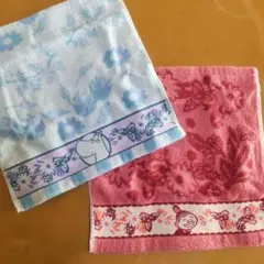 ムーミン タオルハンカチ 2枚セット