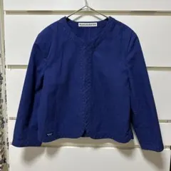 2026年最新】Mademoiselle NONNON レディース ノーカラージャケットの