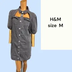 No.446 (♡)H&M デニムワンピース