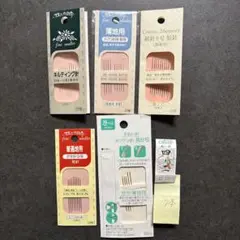 縫い針　メリケン針　薄地用　8 9 12号